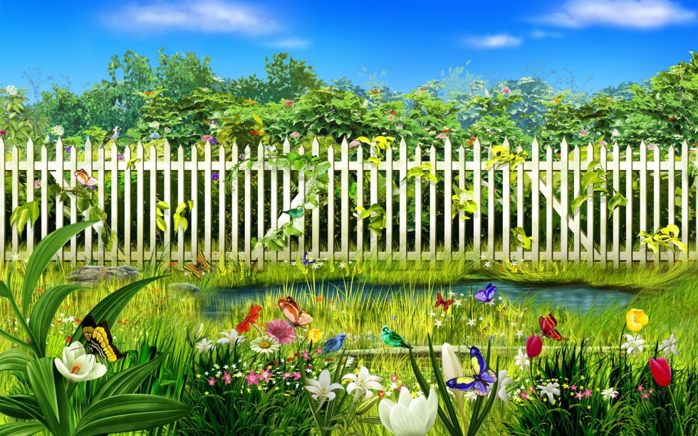 Fairytale fence