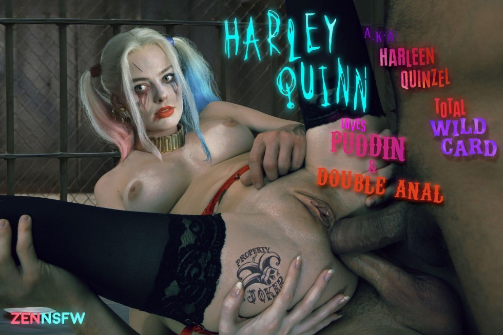 Harley Quinn Margot Robbie Hentai