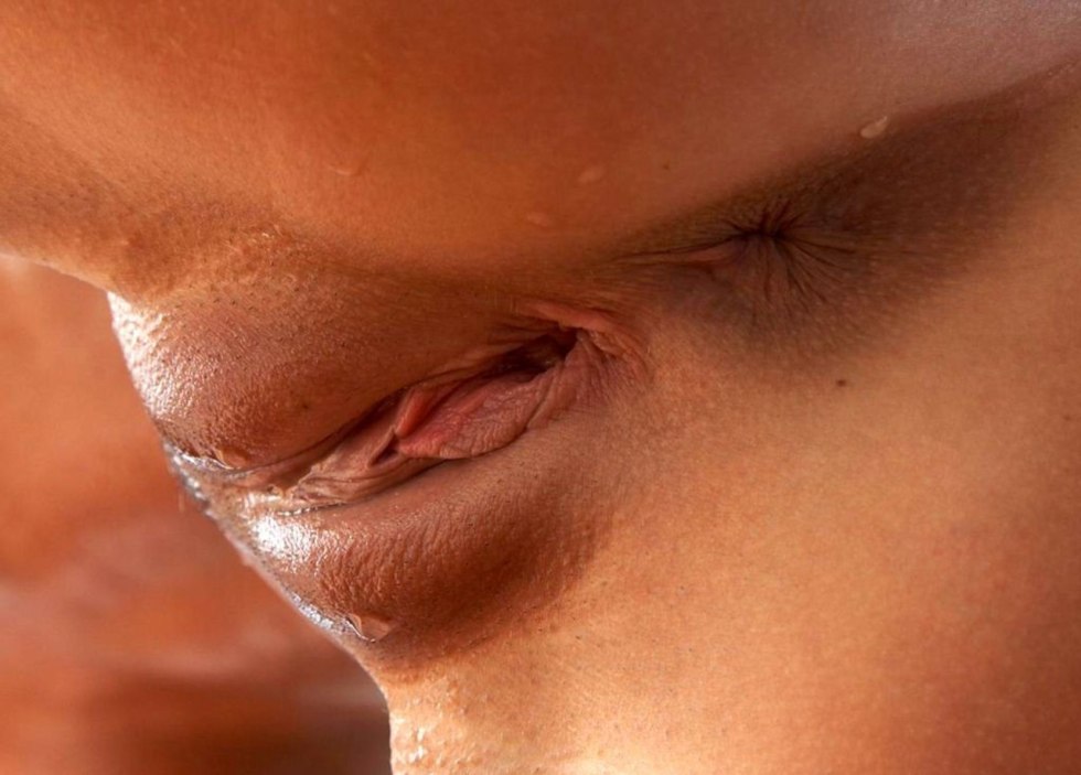 Abundant orgasm close -up