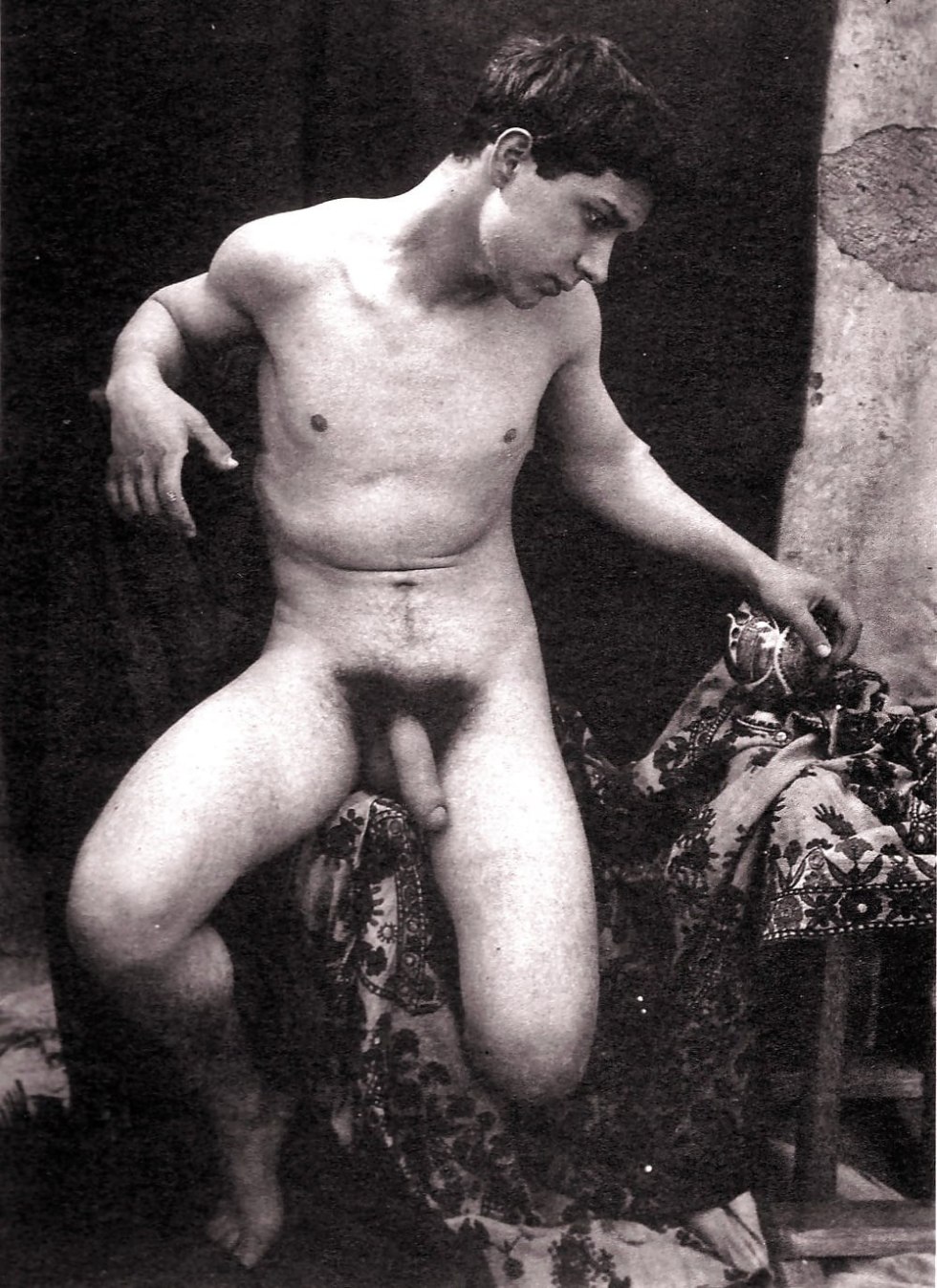 Naked young guys vintage