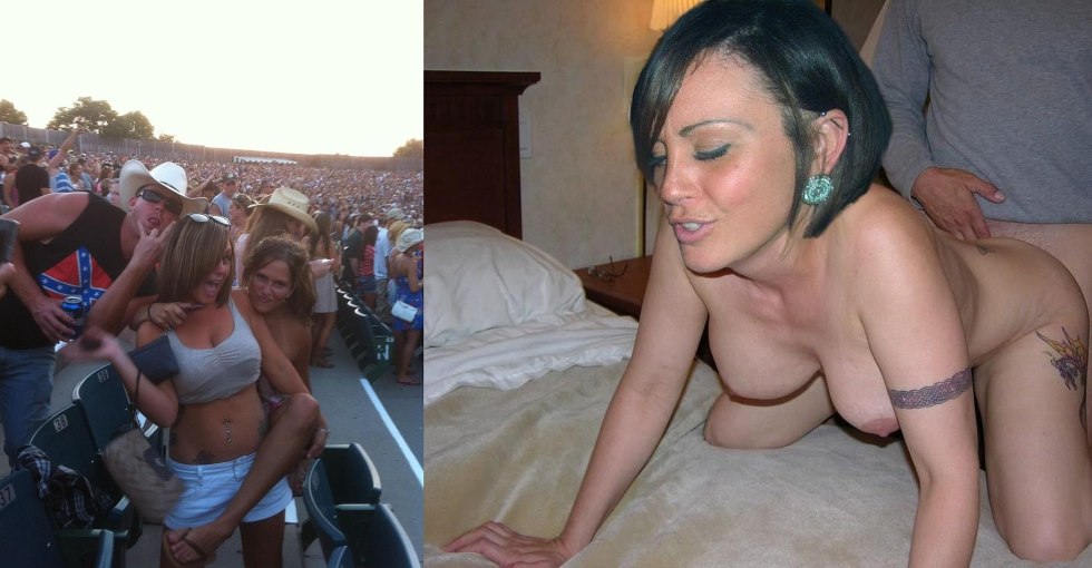 Before after with fired amateur