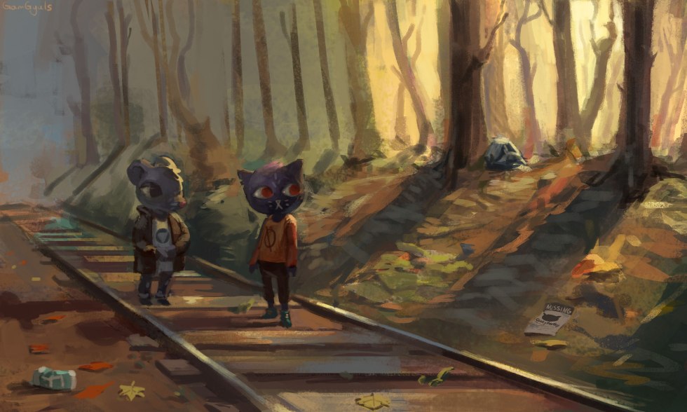 Night in the Woods May and bi