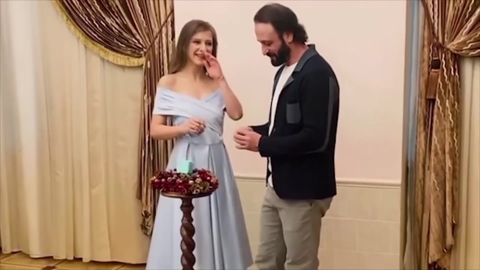 Elizabeth Arzamasova and Ilya Averbukh