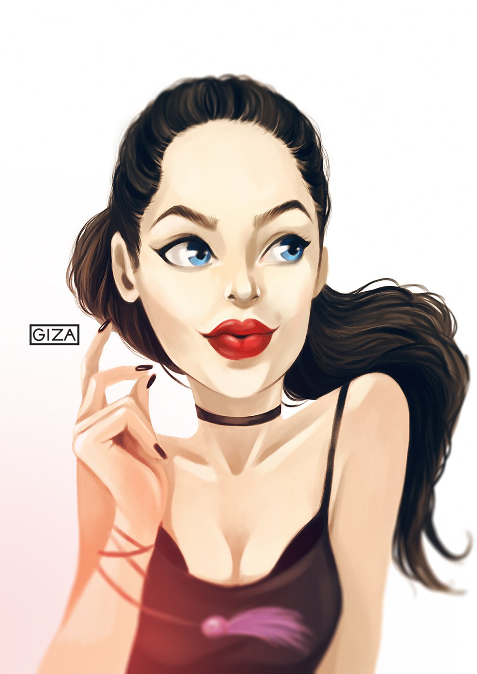 Lisa Krasnova Sketch Lama