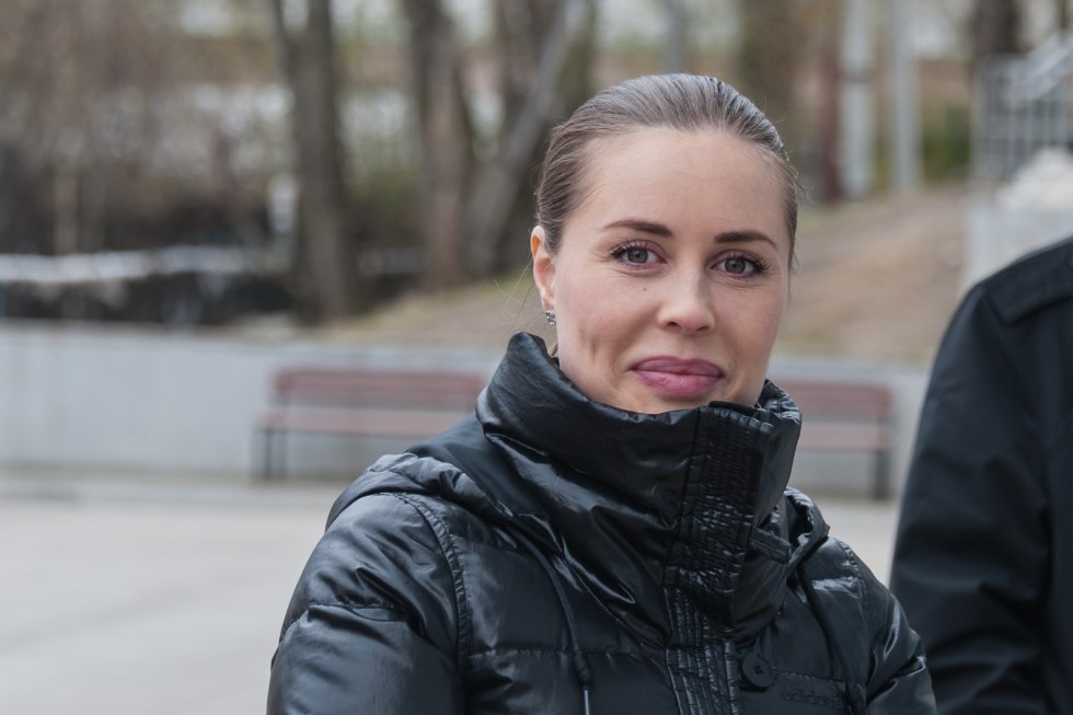 Julia Mikhalkova in the gym