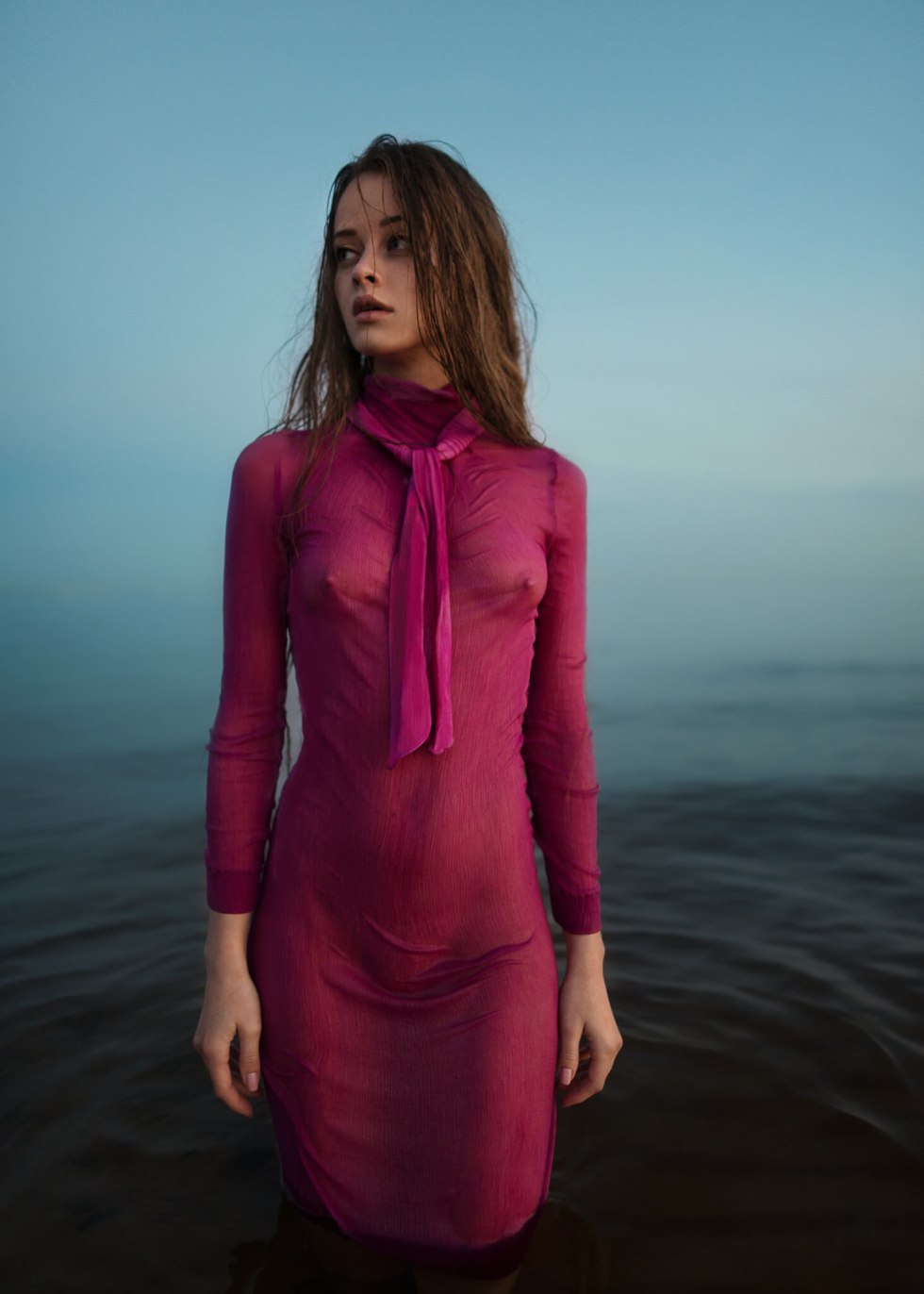 Maria Poddyeva in a swimsuit