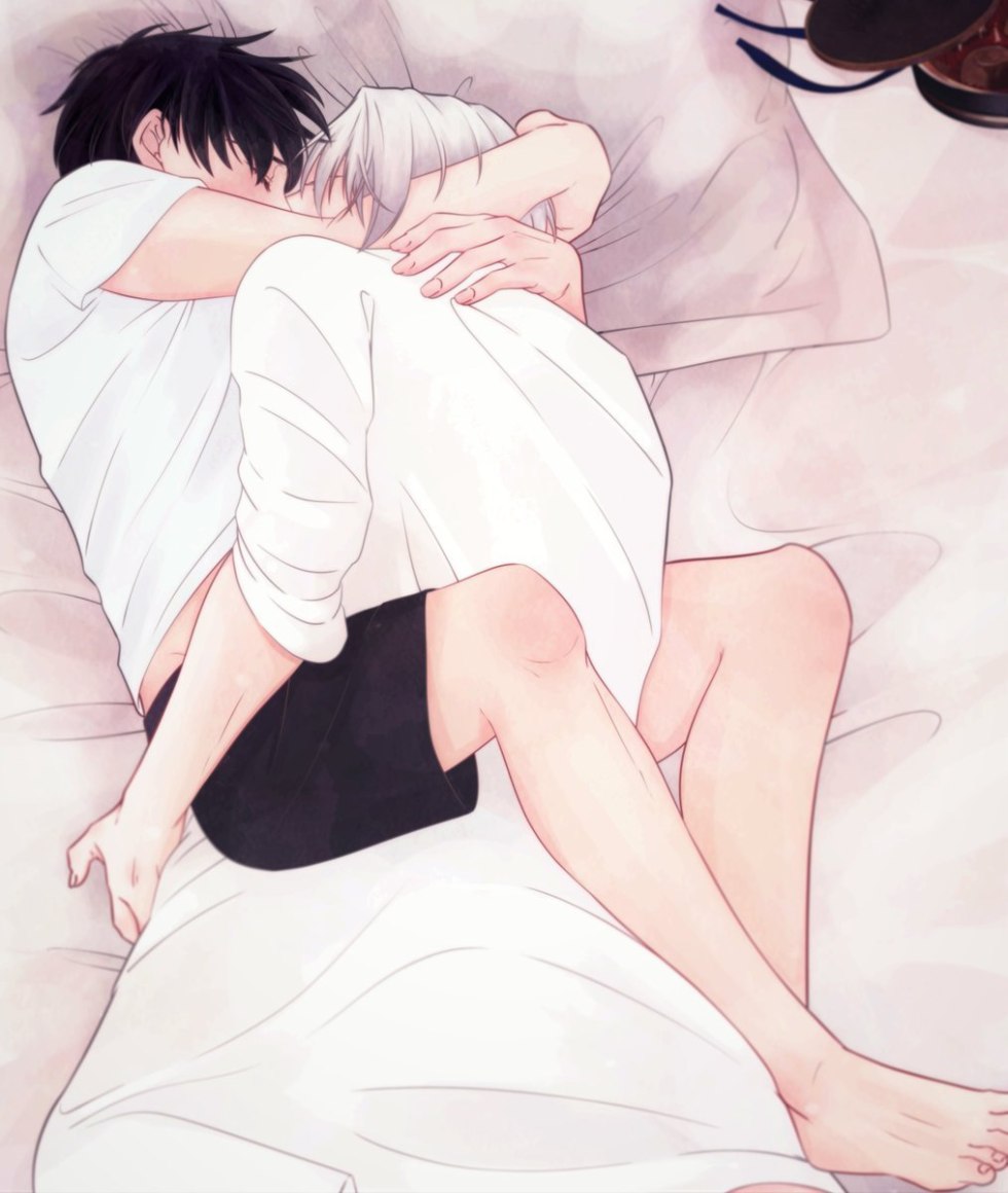 ANIME A couple in bed