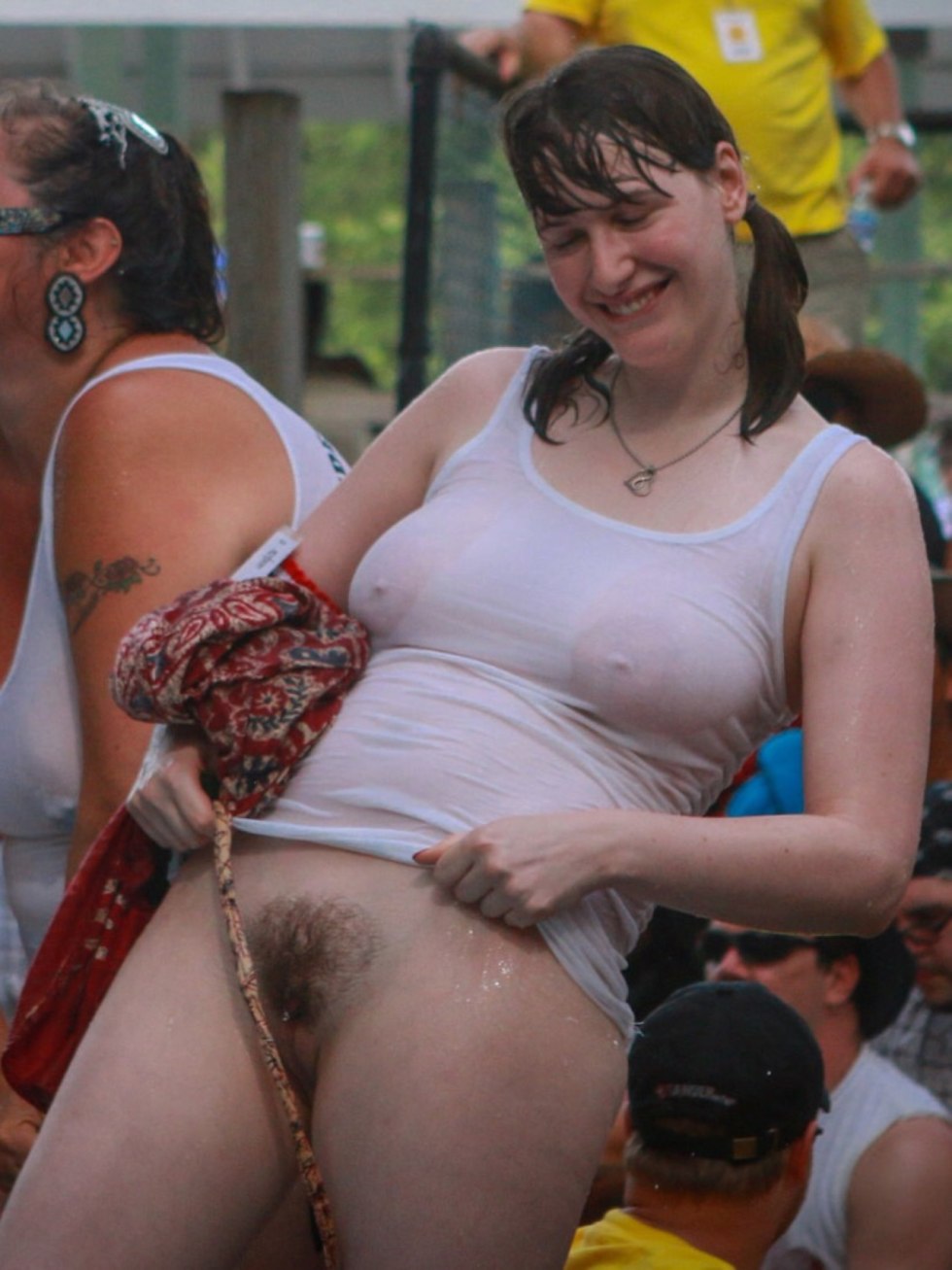 Dressed and stripped women anal