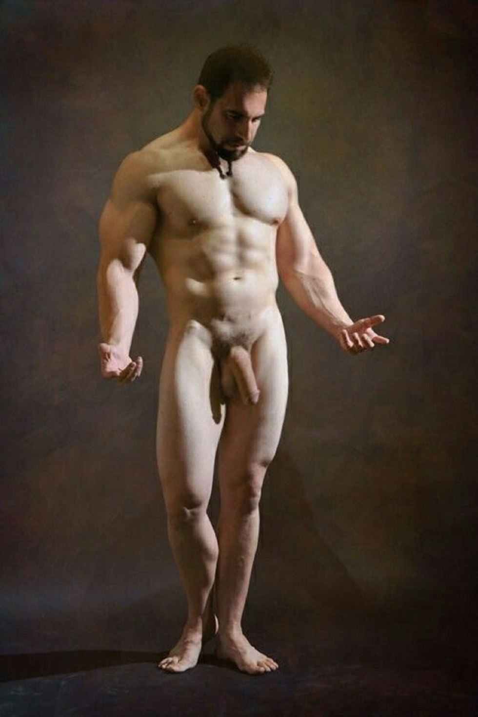 Beautiful poses of naked guys