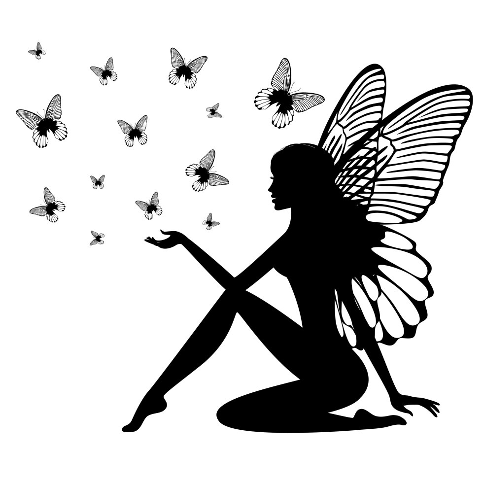 Fairy silhouette
