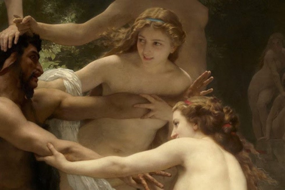 Nymphs and satir bugro