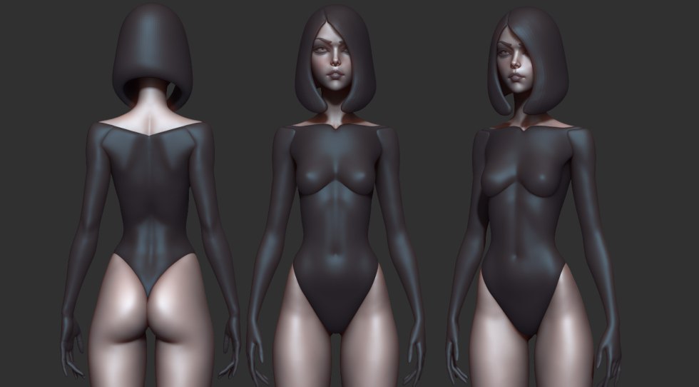 Modeling the female body