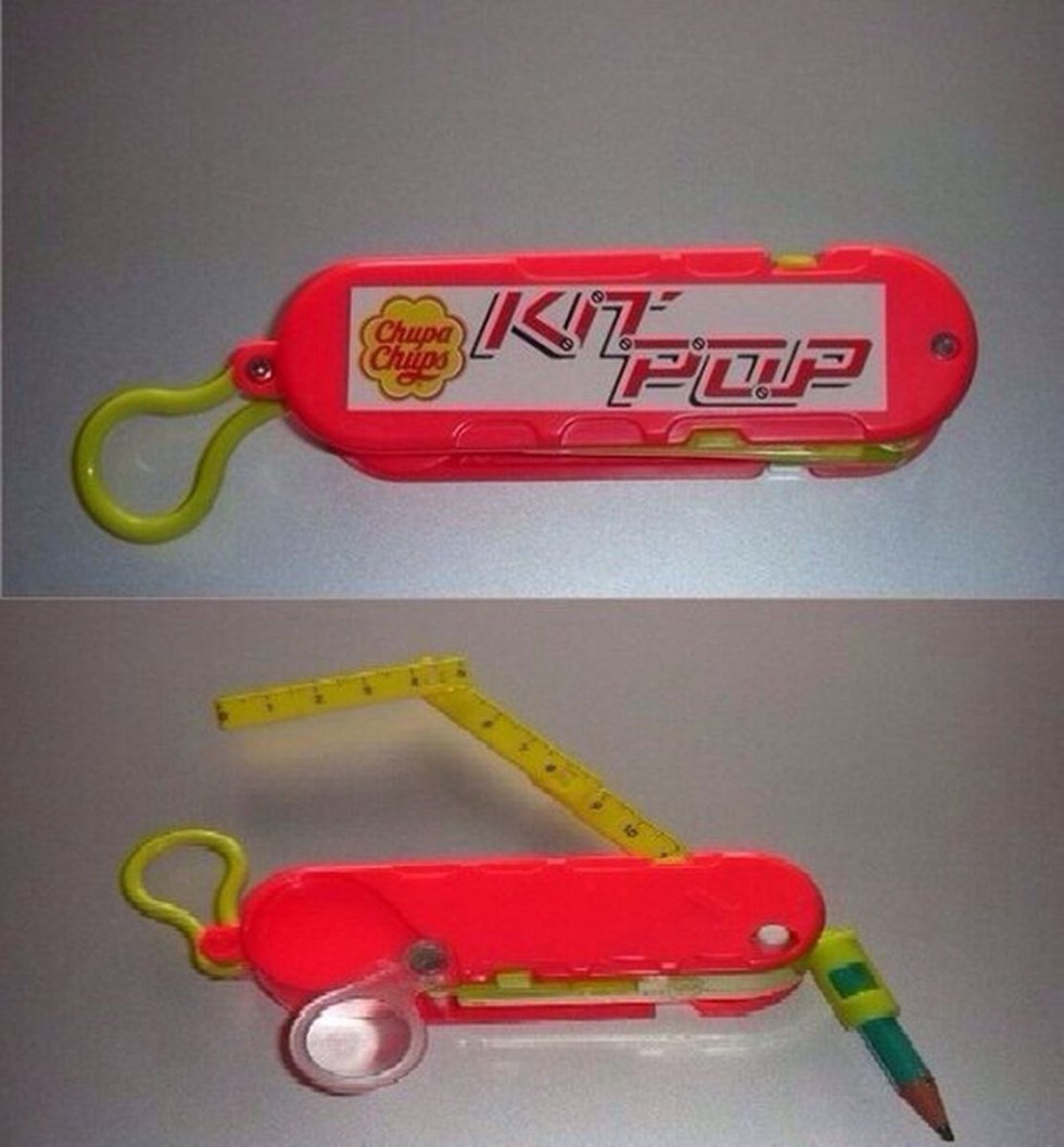 Organizer Chupa Chups in the 90s