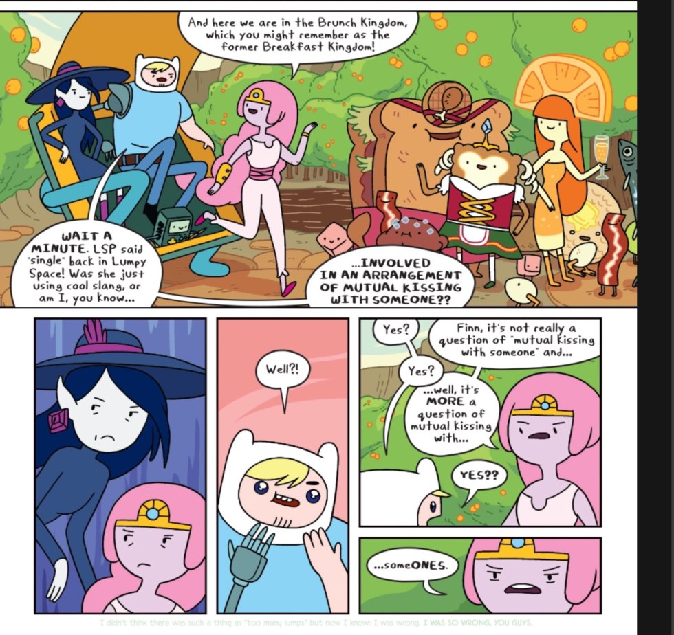 Adventure time comic party party