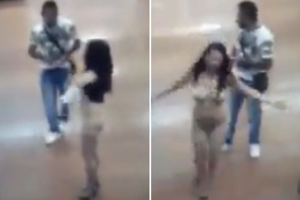 Girl Shoplifting Forced to Strip in Movie