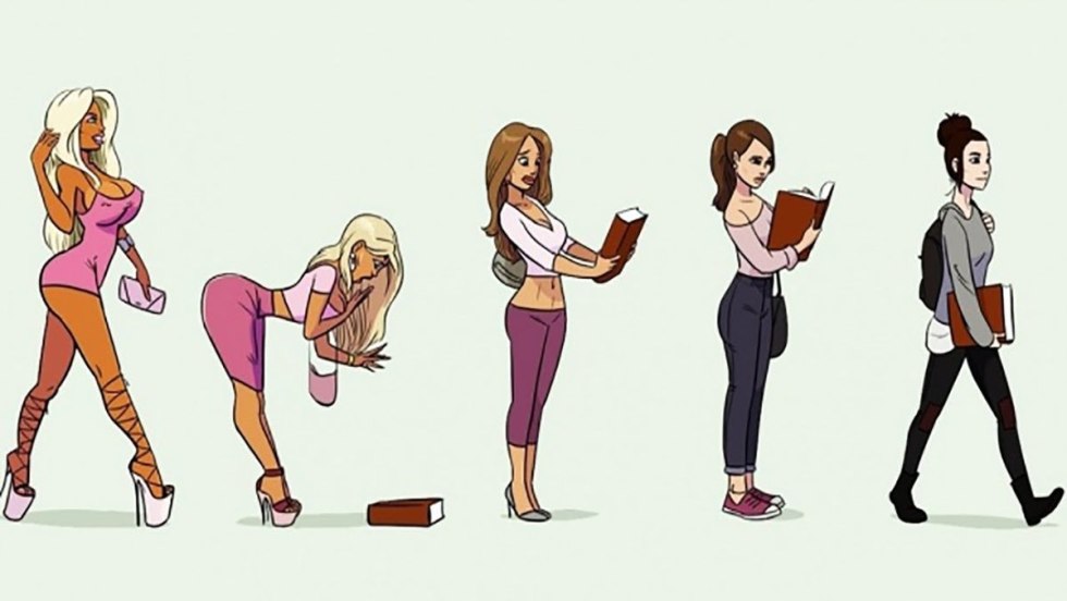 Bimbofication Comics Transformation