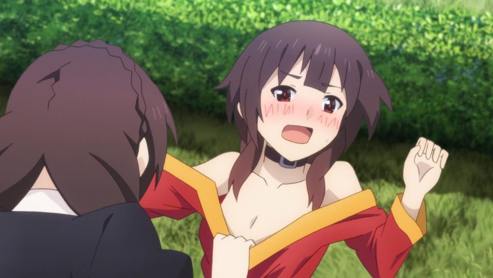 Konosuba Yun Yun and Kazuma