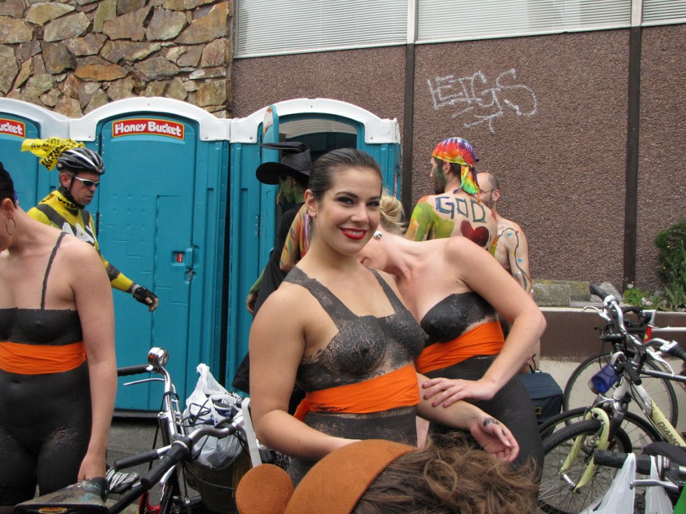 Nudist parade of bbw