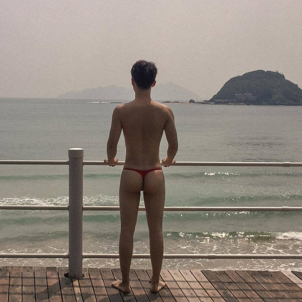 Homosexuals in thongs