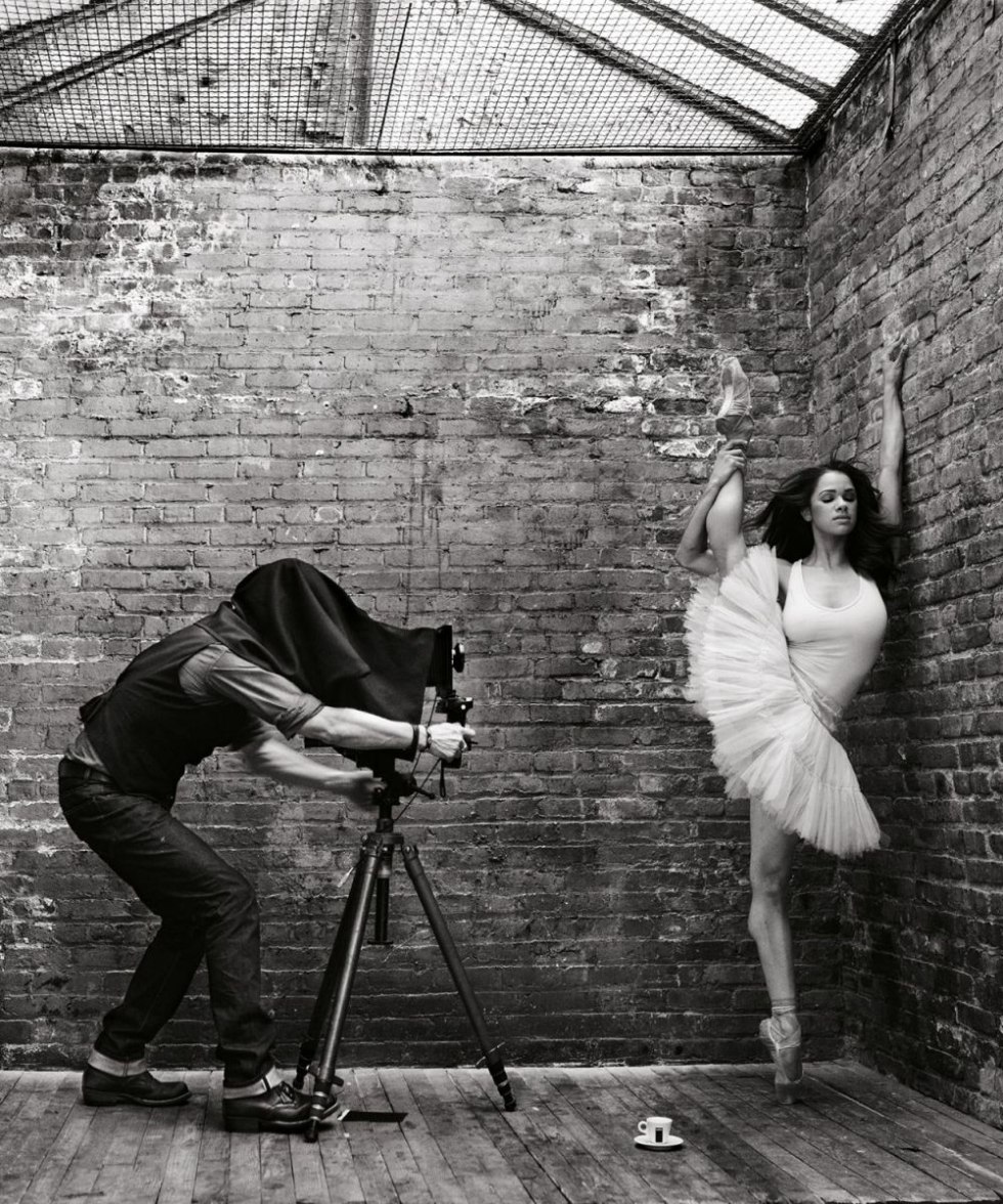Mark Seliger Ballerina and photographer