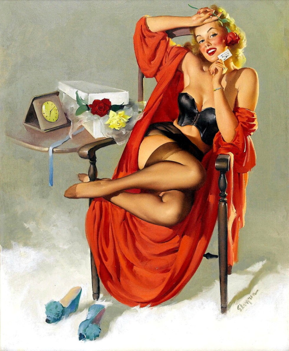 Artist Gil Elvgren (Gil Elvgren)