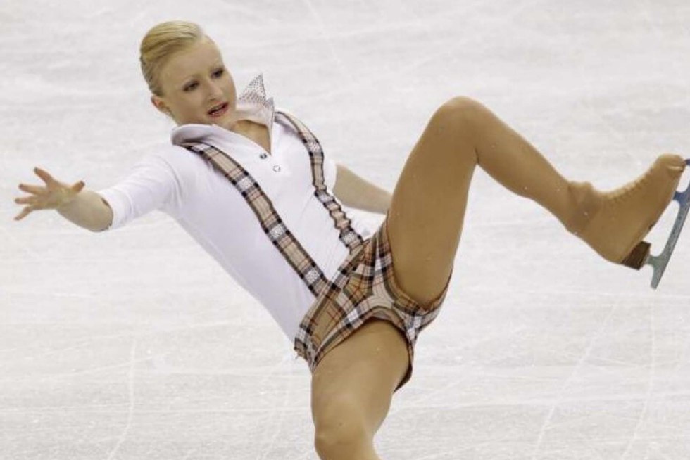 Naked in figure skating