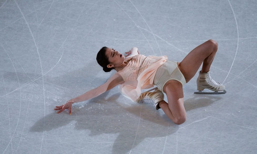 Evgenia Medvedev skater coward