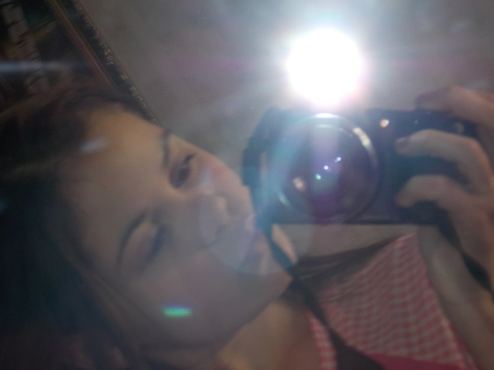 Polina Syrkina in underwear