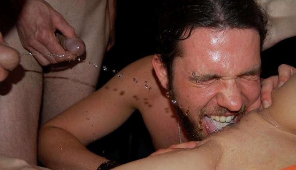 Pissing for the husband of a cuckold