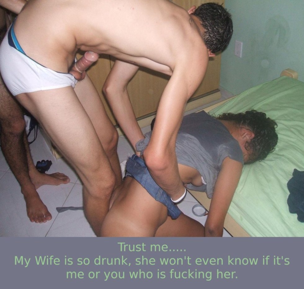 Drunk Husband Asleep Wife Gangbang