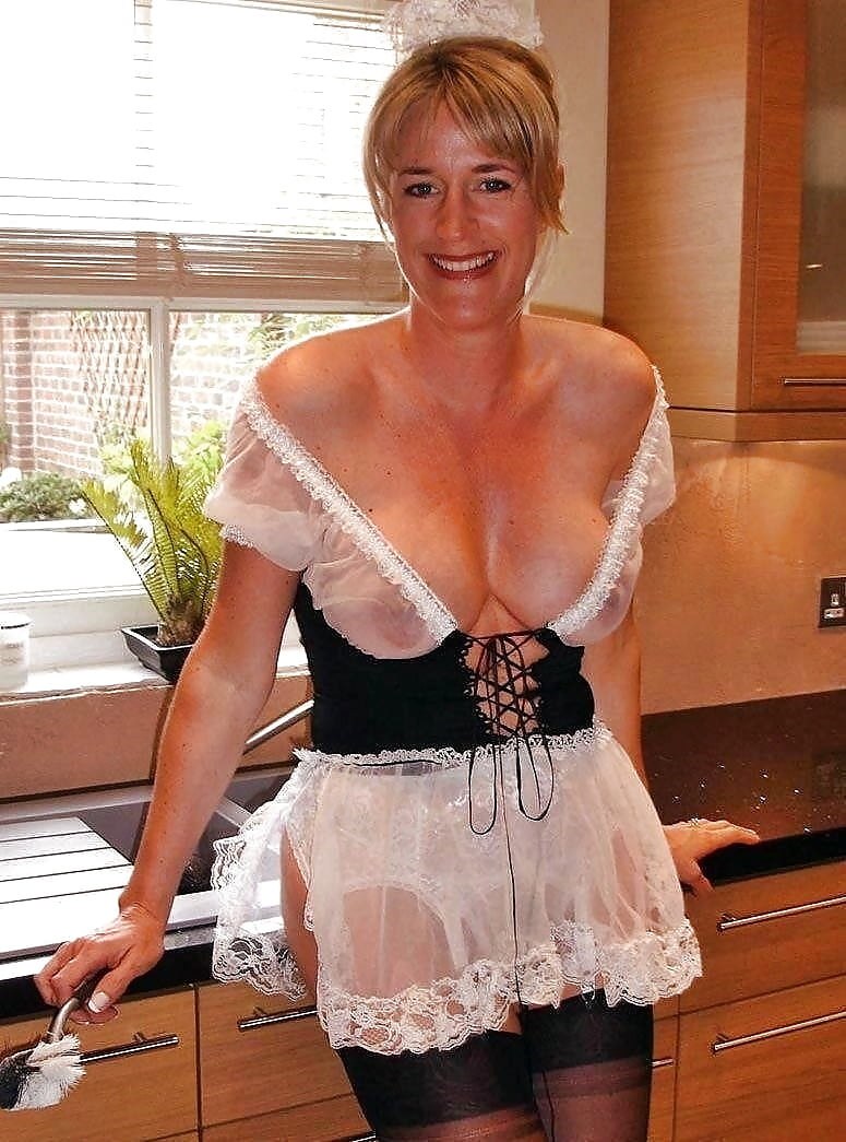 Old women with beautiful breasts