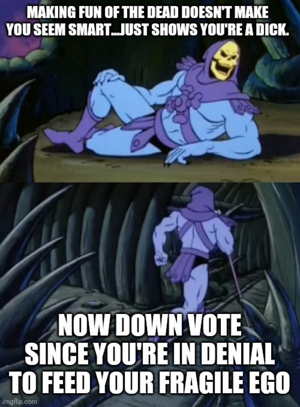 Skeletor meme