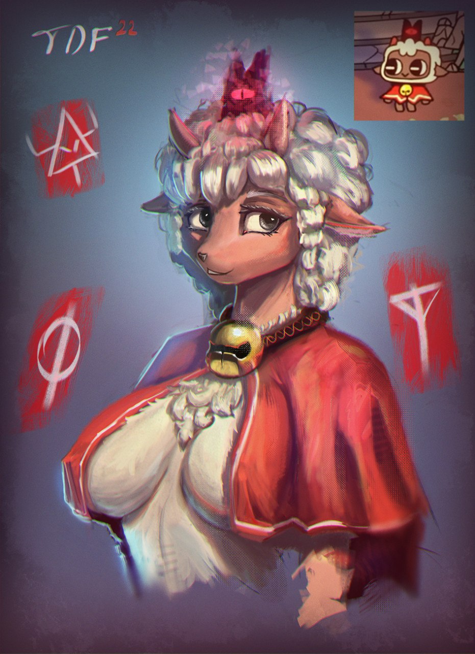 The cult of the lamb art