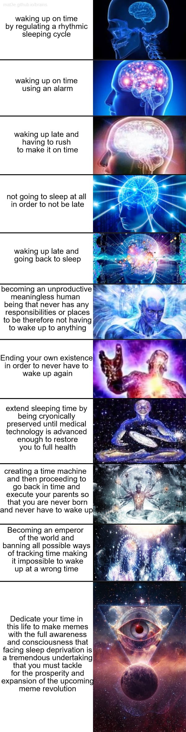 Caresses before going to bed