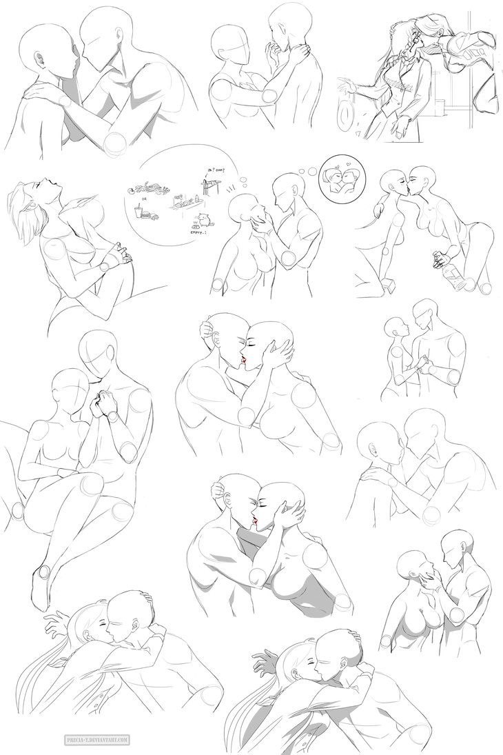 Interesting poses for drawing girls