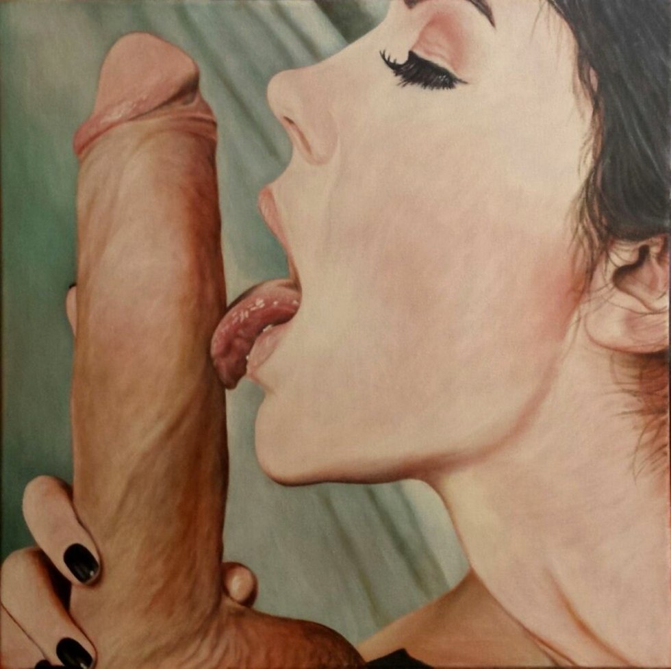 Penis in modern painting