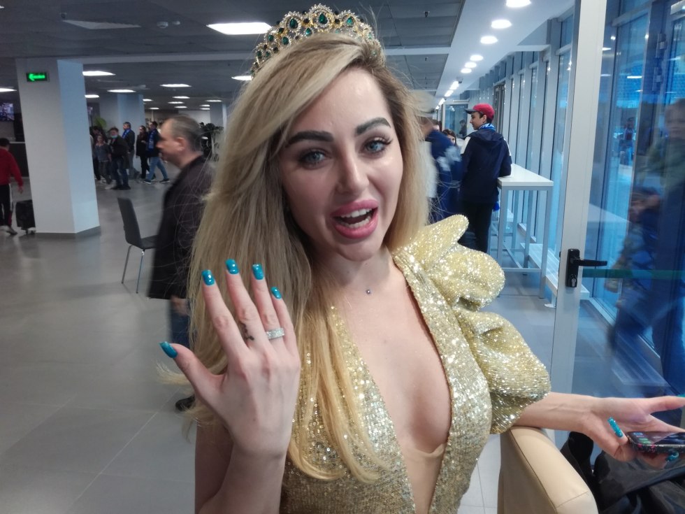 Sofia Miakova in a swimsuit