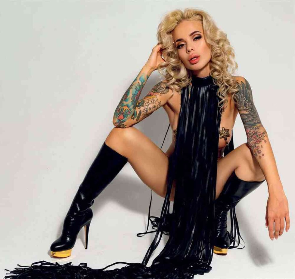 Two girls tenderness