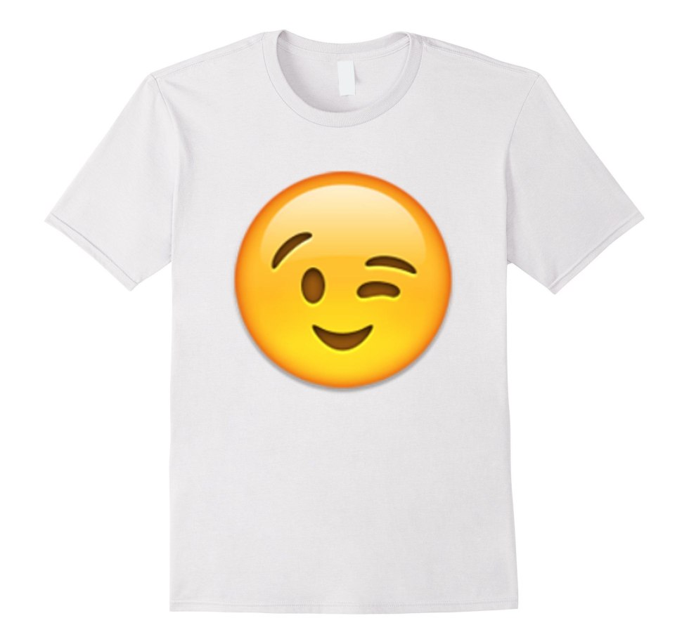 Smiley with an eyebrow raised