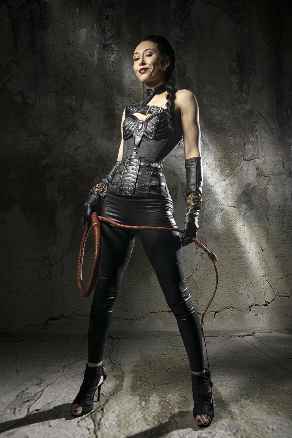 Dominatrix villain Kim