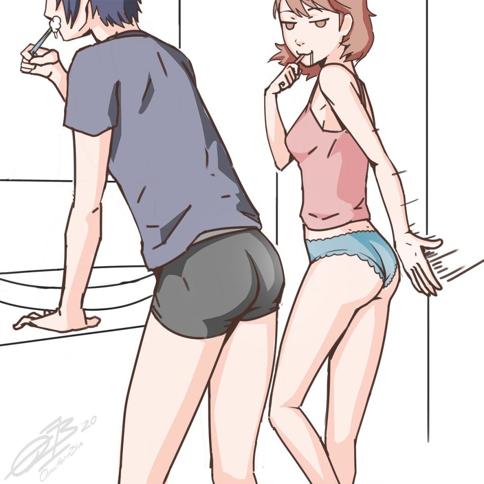 The vulgarity of a man with a girl art