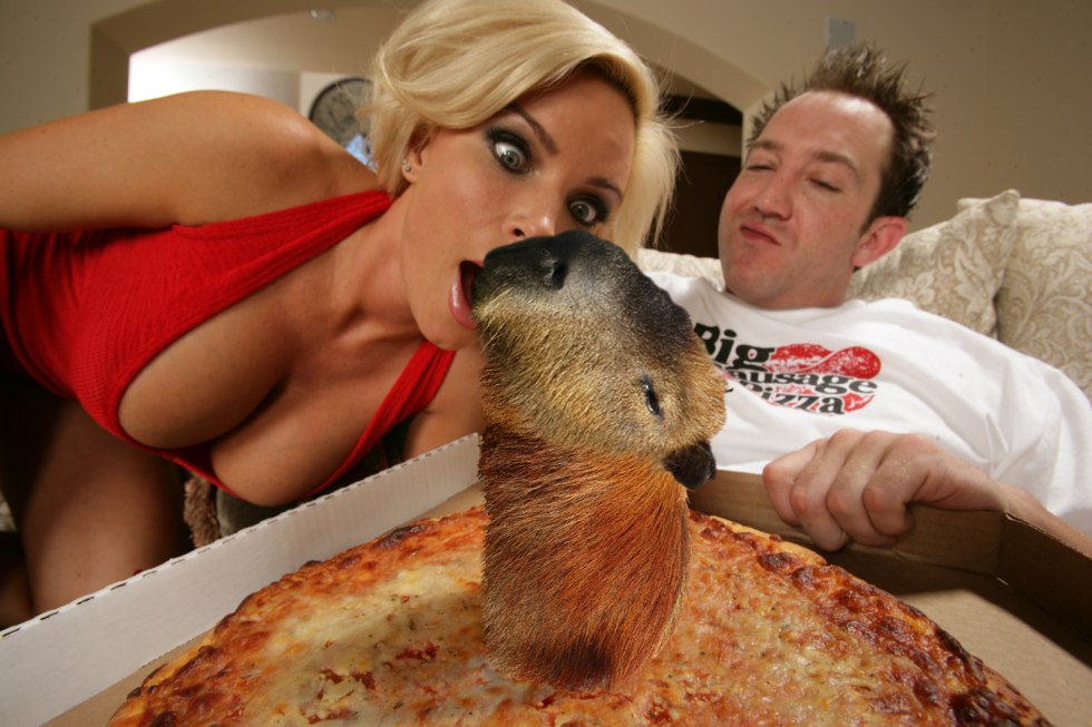 Pizza advertising