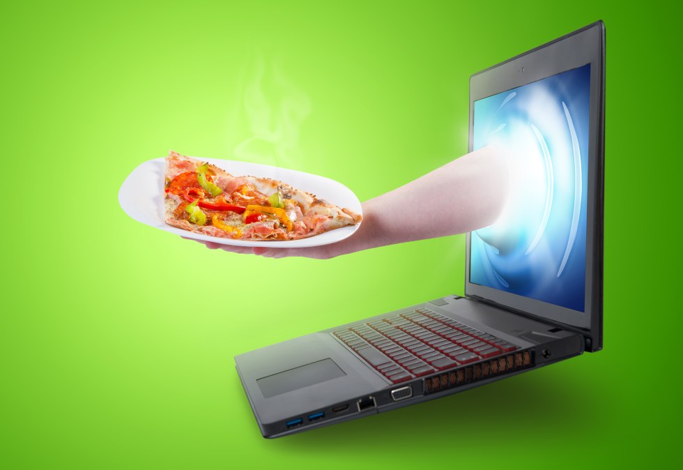 Pizza in the form of a member