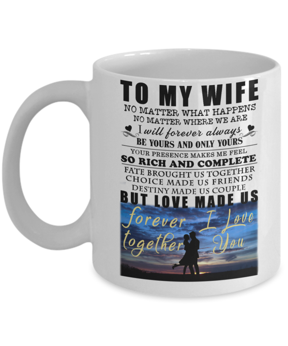 A man gives a gift to a woman