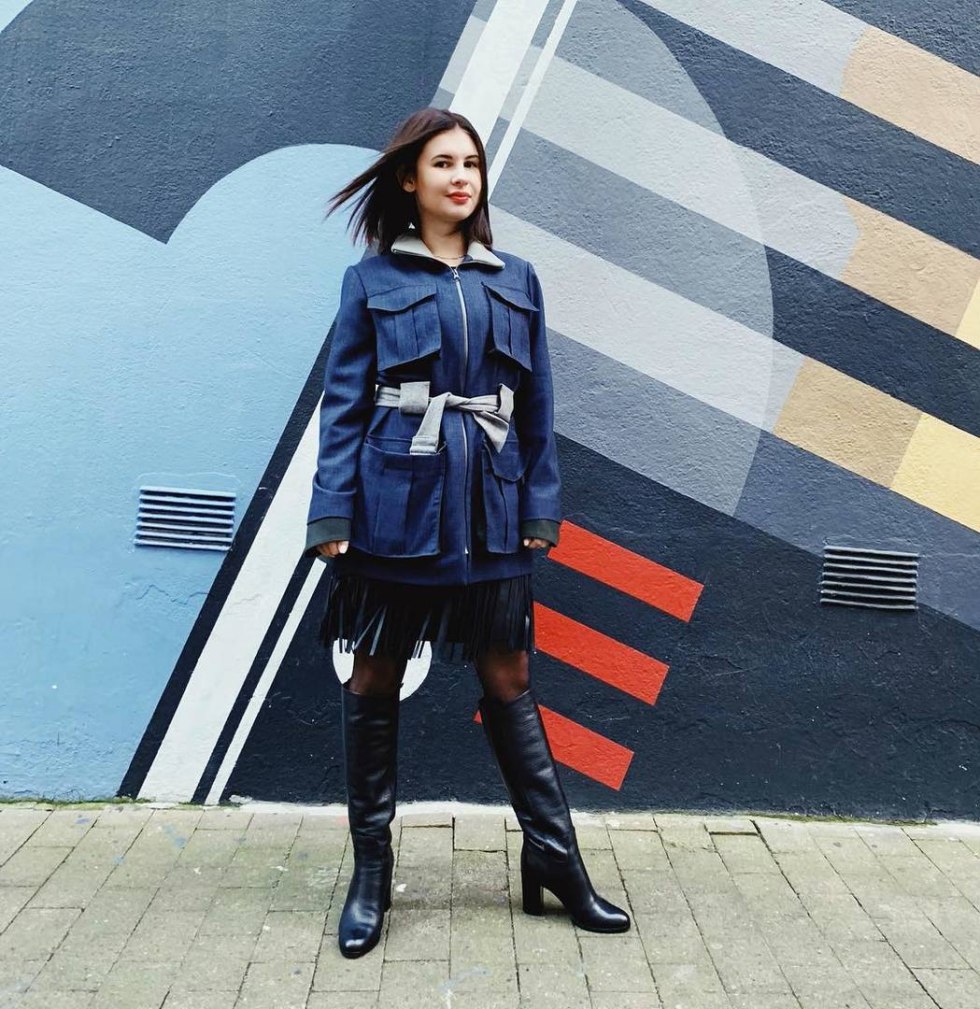 Actress cat Anna Tsukanova