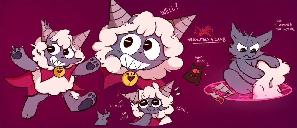 Cult of the Lamb Arty