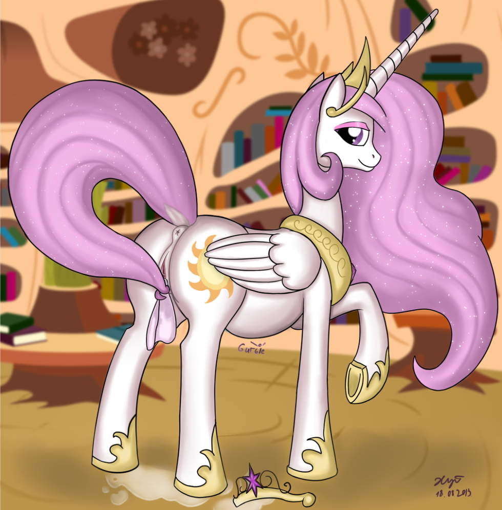 MLP Celestia Ballbasting