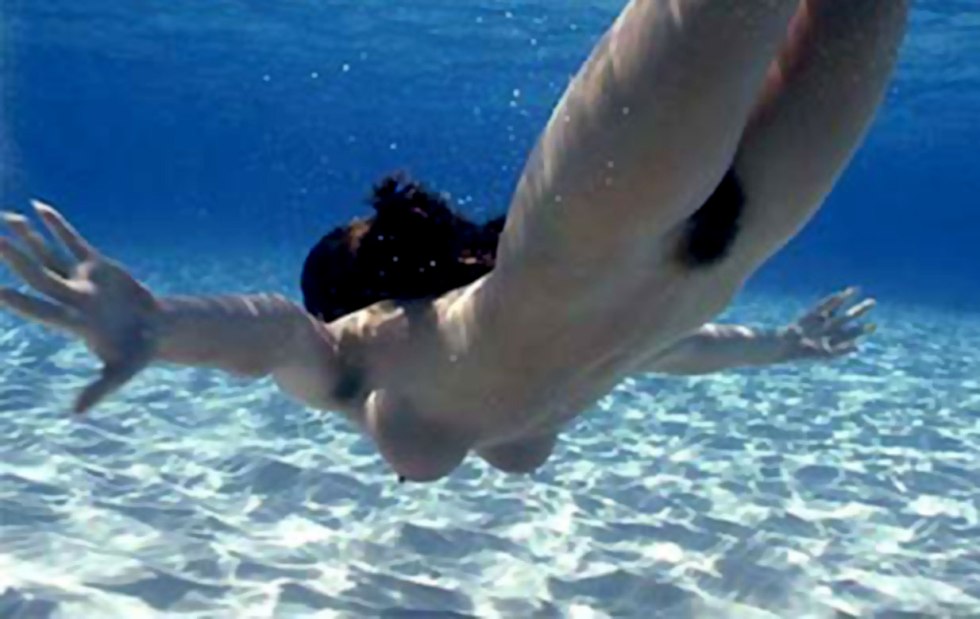 Naked on Lake amateur