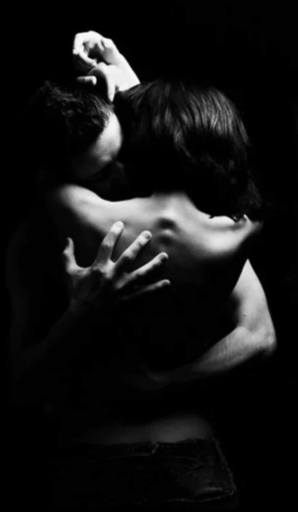 Man and woman passion