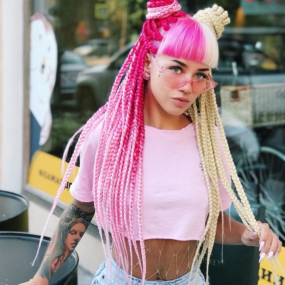 Braids from the back